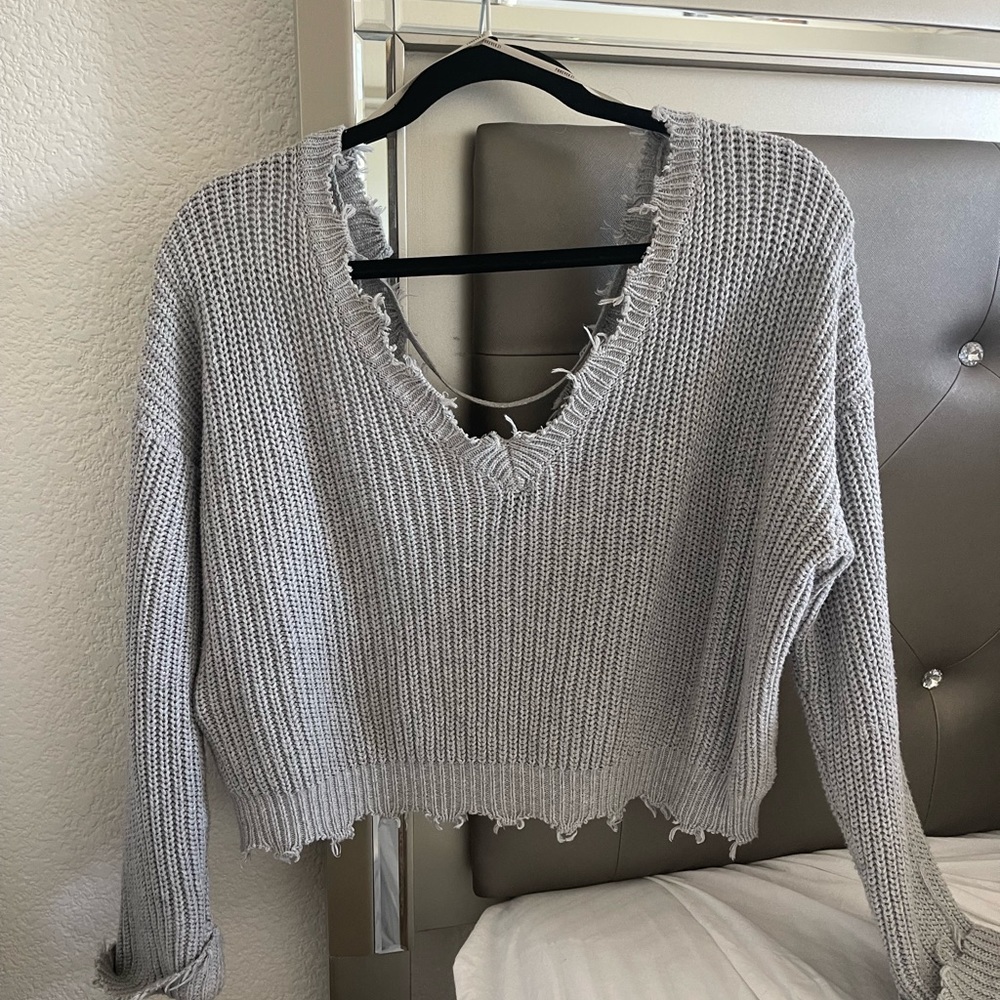 Off the shoulder sweater